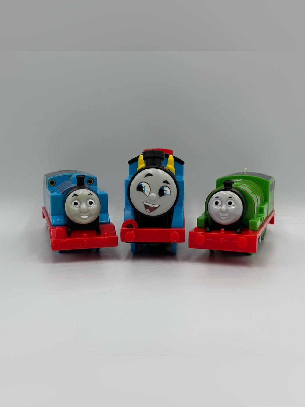 RARE Y2k Thomas & Friends Trackmaster Motorized Thomas & Percy Train Toy Lot